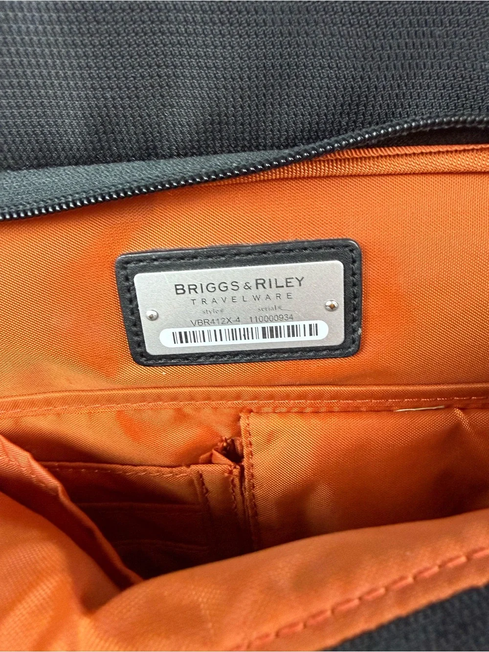 BRIGGS & RILEY Travelware Carry-on Laptop Rolling Black Travel Expandable Bag